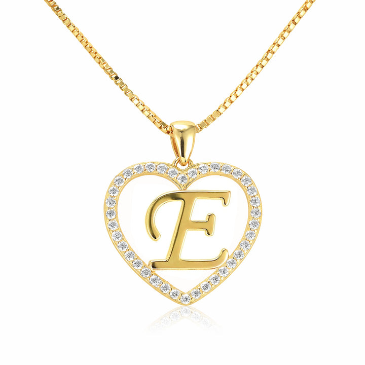 Halskette Buchstabe Gold PAVELS