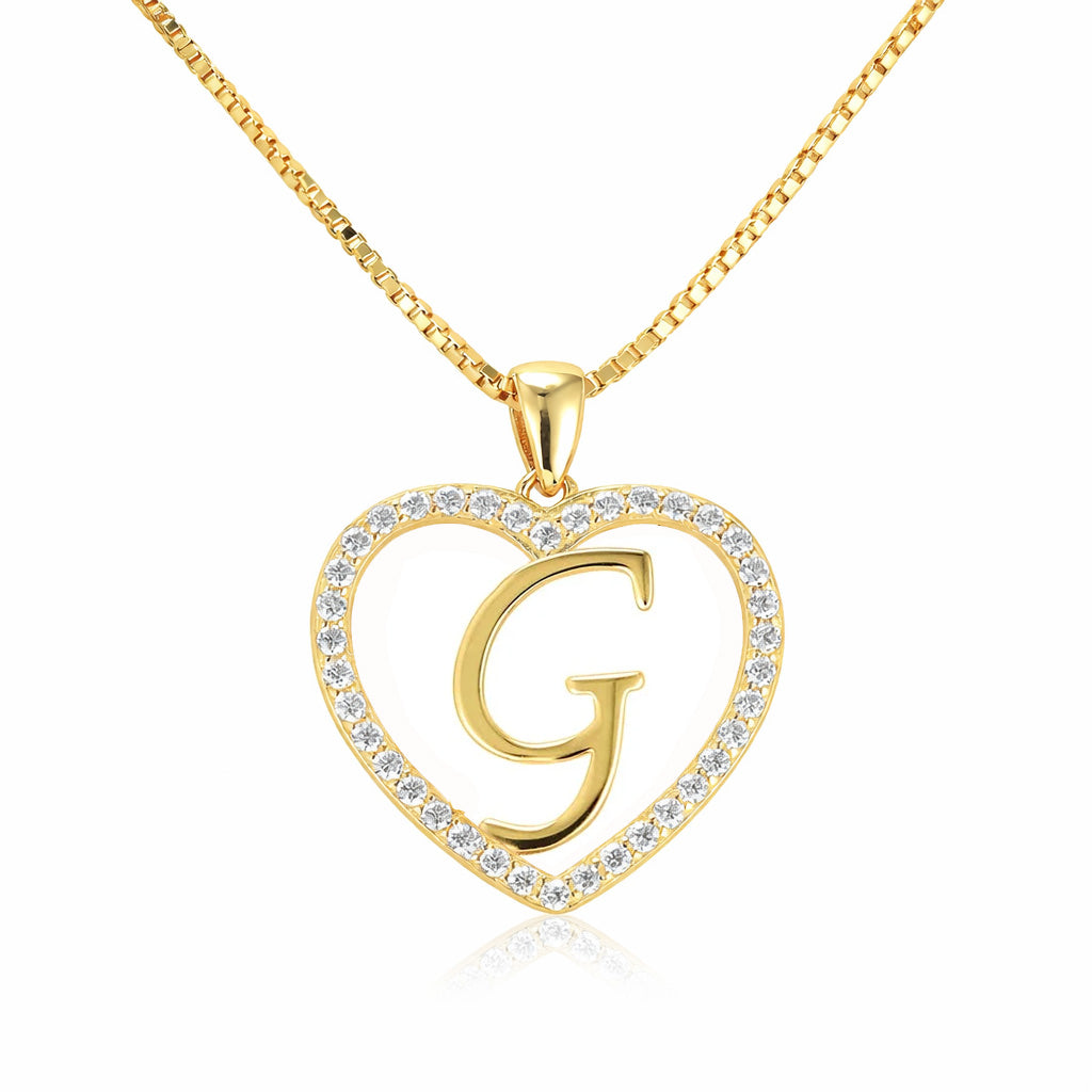 Halskette Buchstabe Gold PAVELS