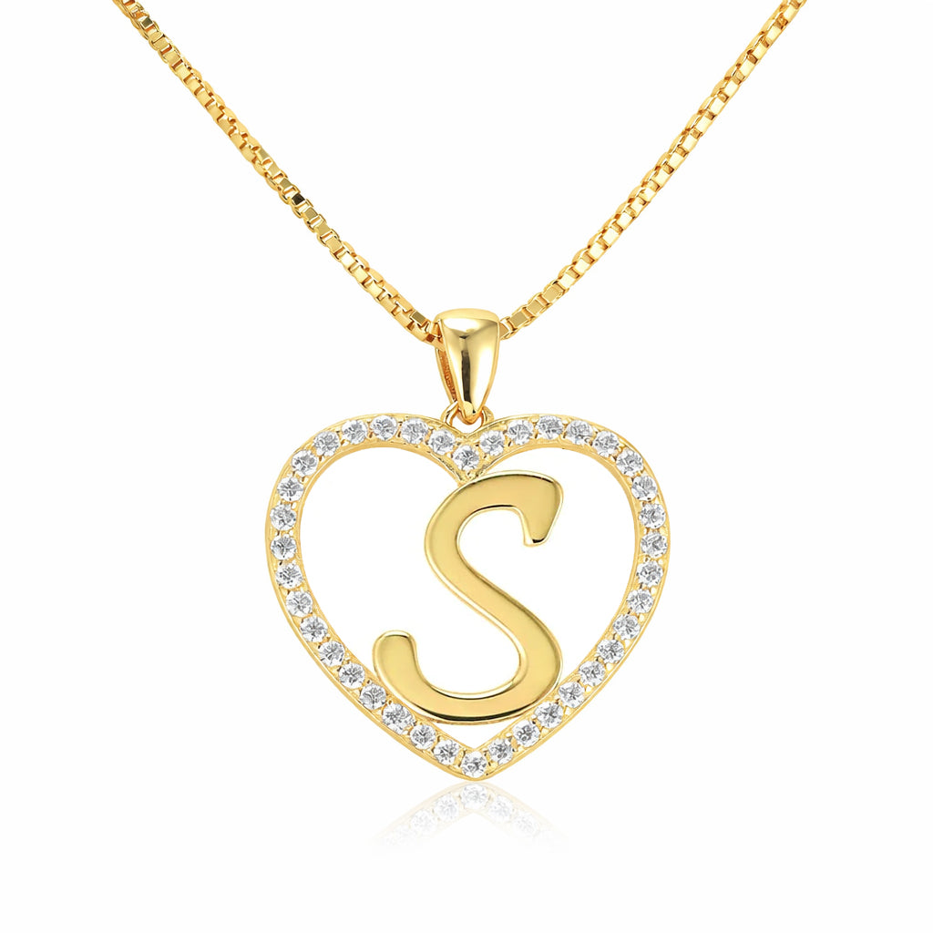 Halskette Buchstabe Gold PAVELS