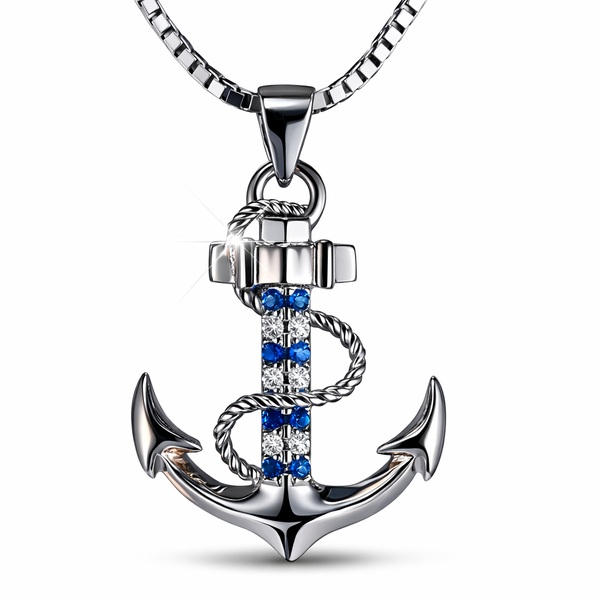 Halskette Anker Silber