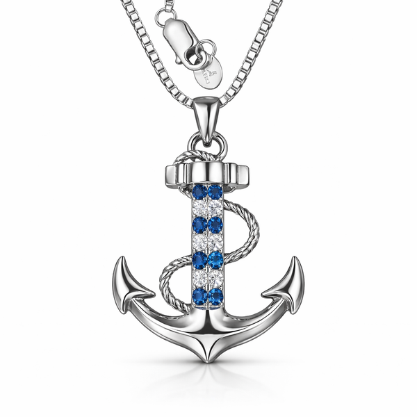 Halskette Anker Silber