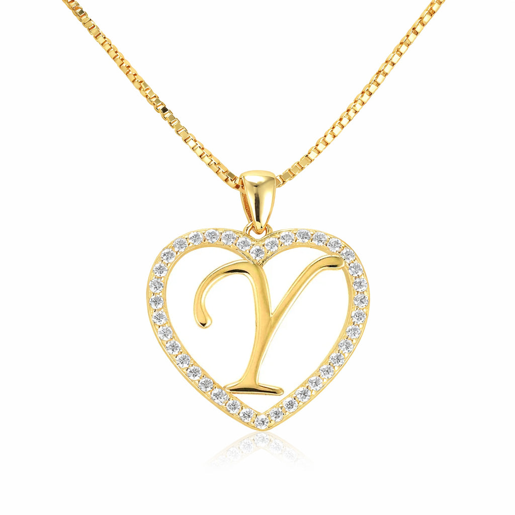 Halskette Buchstabe Gold PAVELS