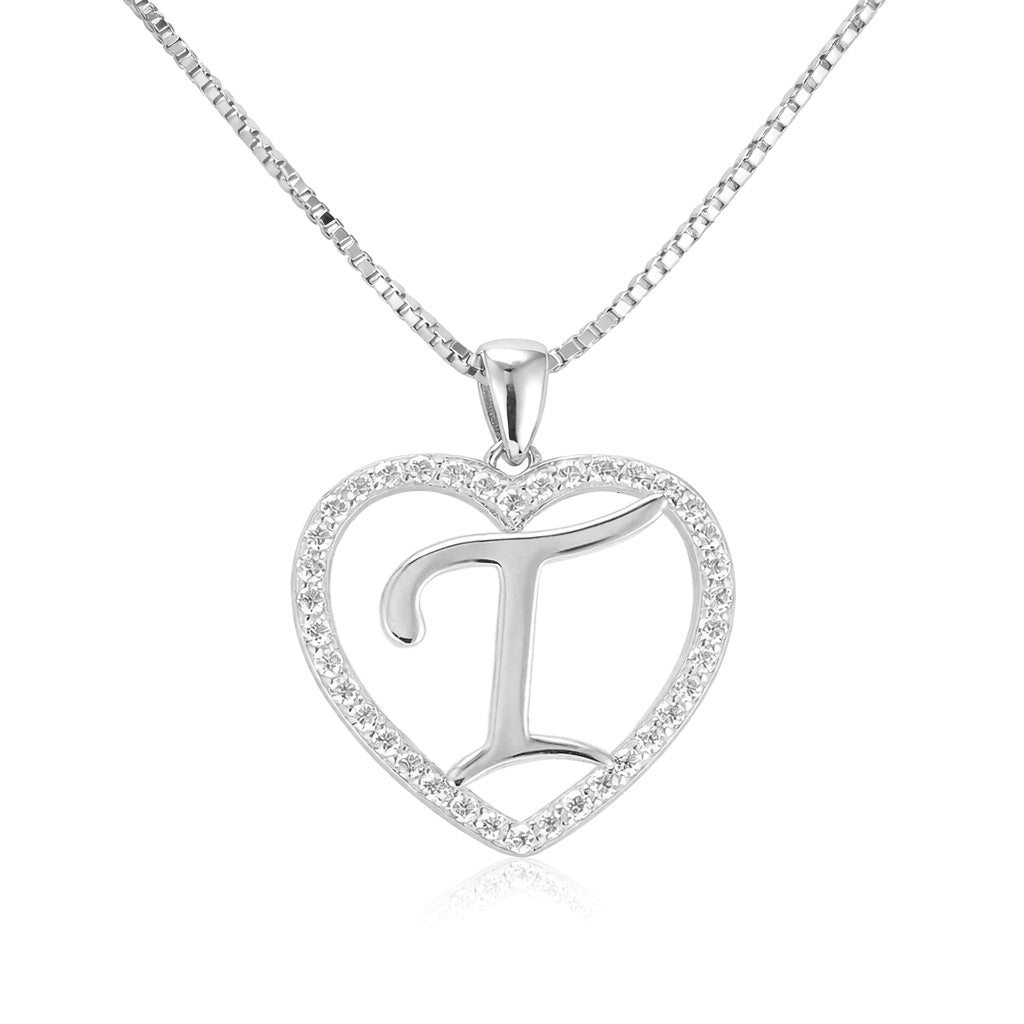 Halskette Buchstabe Silber PAVELS