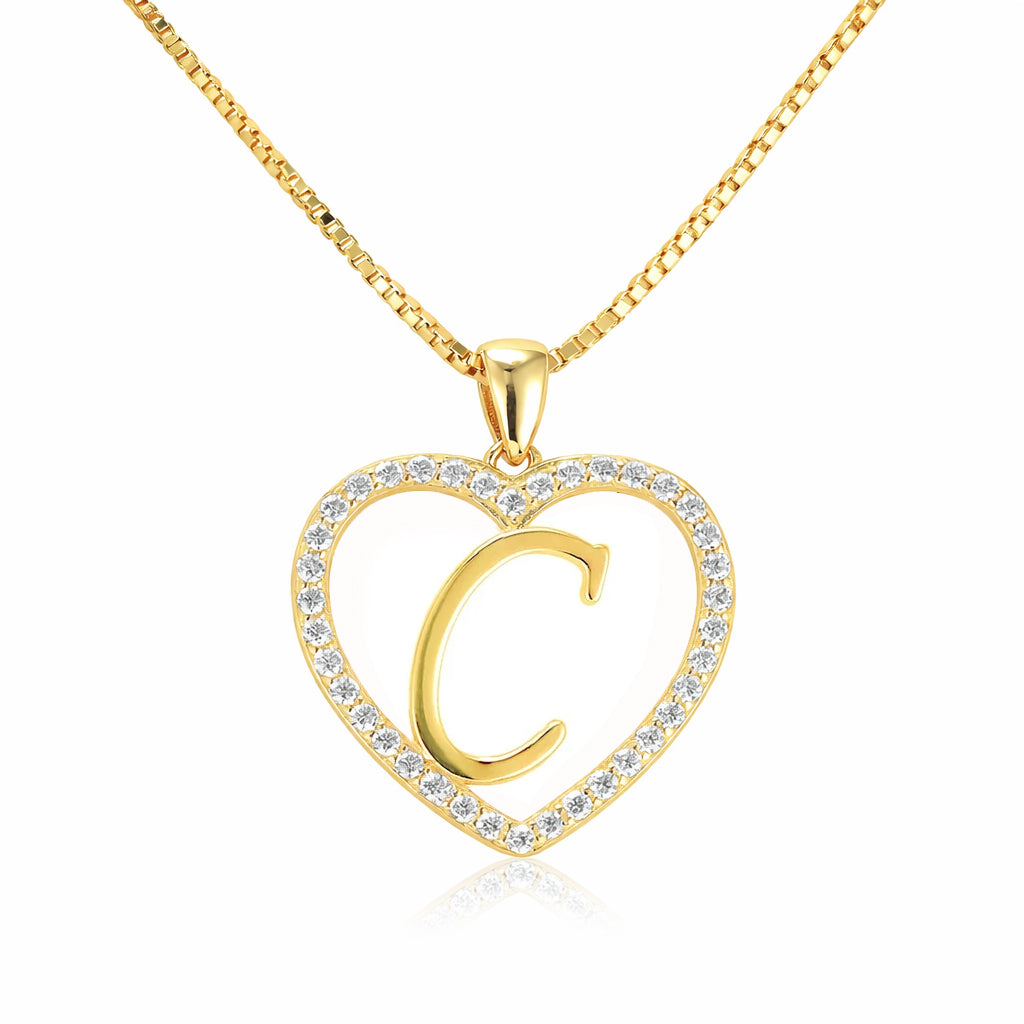 Halskette Buchstabe Gold PAVELS