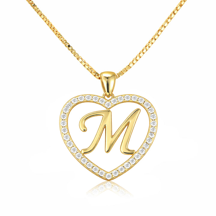 Halskette Buchstabe Gold PAVELS