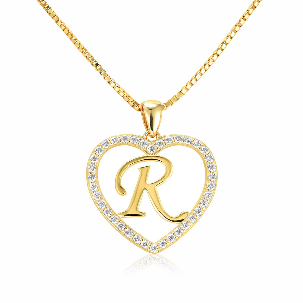 Halskette Buchstabe Gold PAVELS