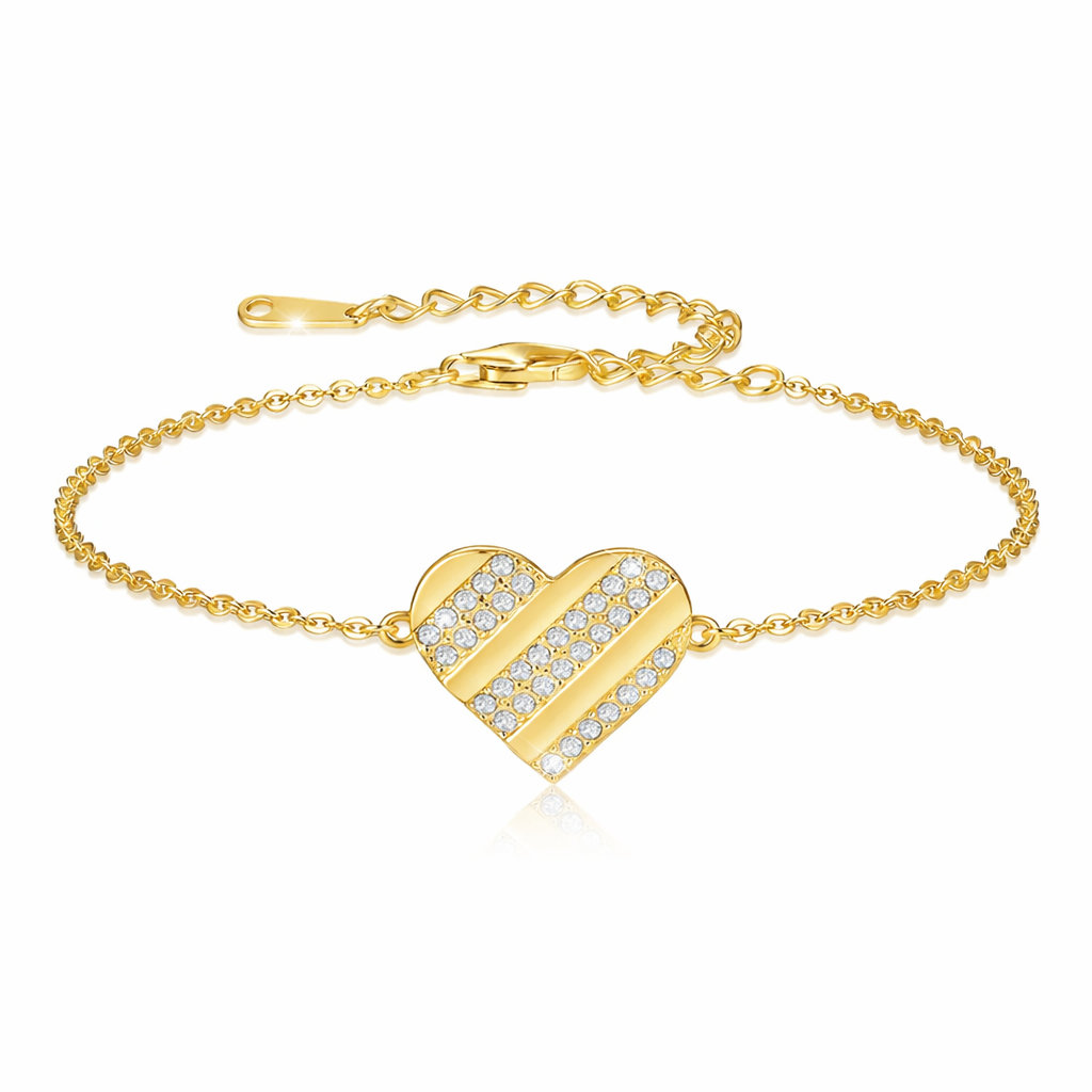 Armband Heart Gold PAVELS