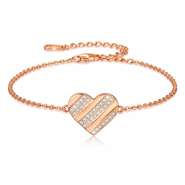 Armband Heart Roségold PAVELS