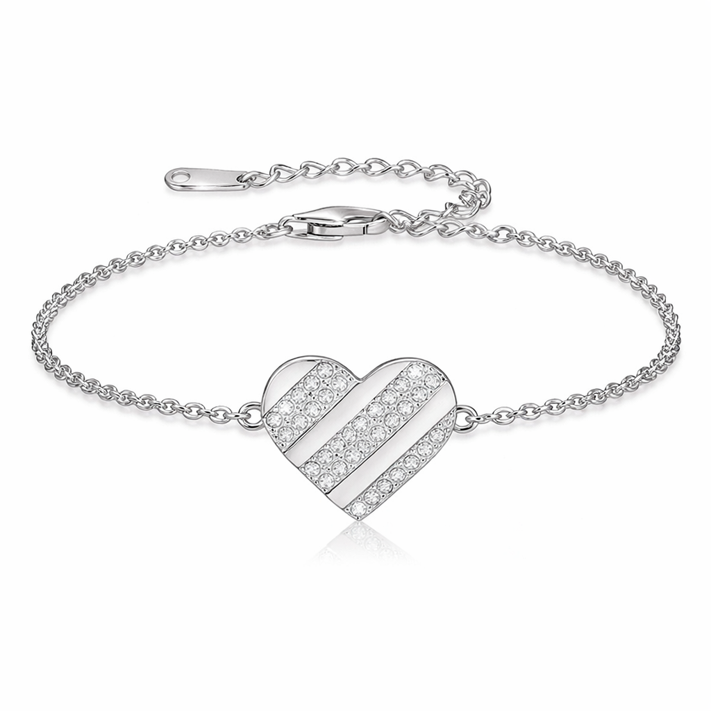 Armband Heart Silber PAVELS