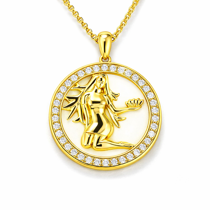 Halskette Sternzeichen Gold Eclipse PAVELS