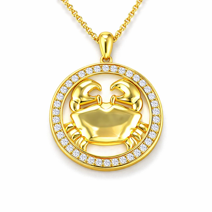 Halskette Sternzeichen Gold Eclipse PAVELS