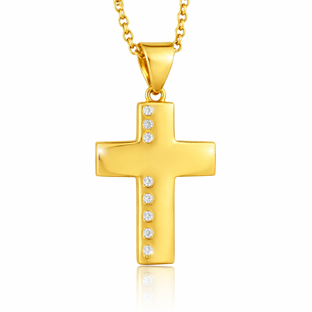 Halskette Kreuz Gold PAVELS