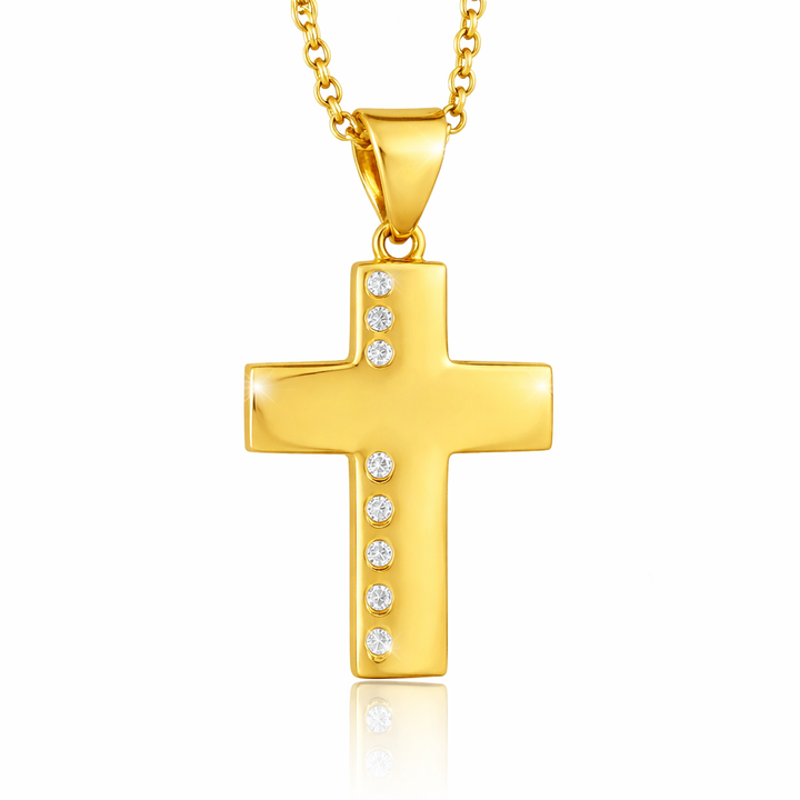 Halskette Kreuz Gold PAVELS