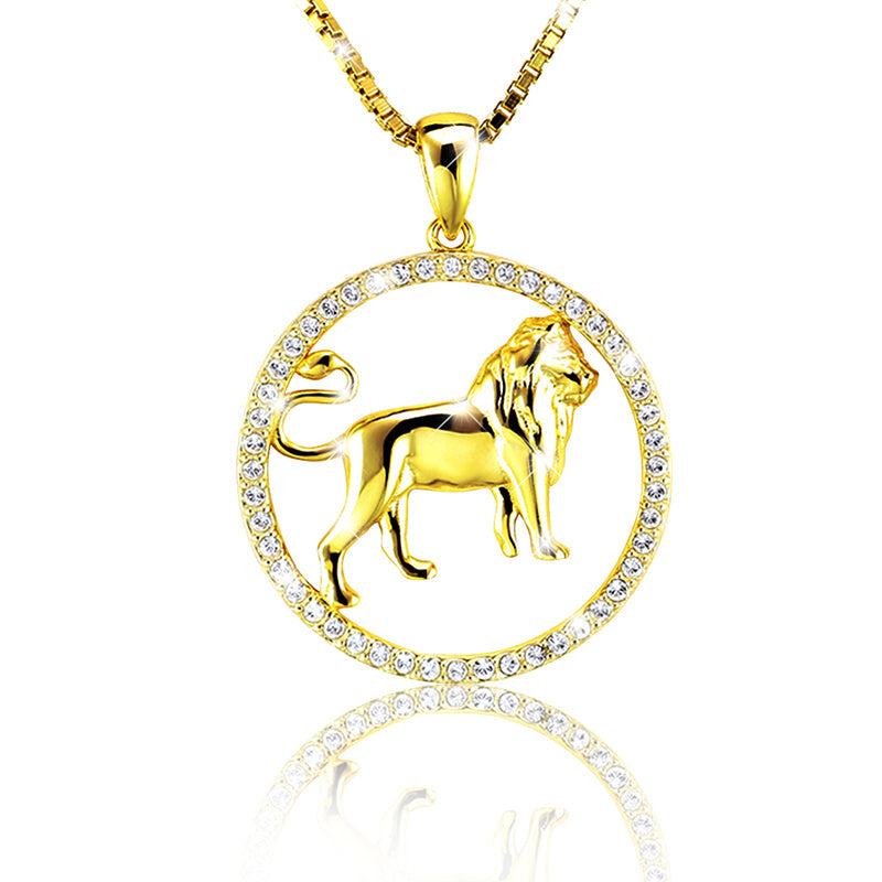 Halskette Löwe Gold Shine PAVELS