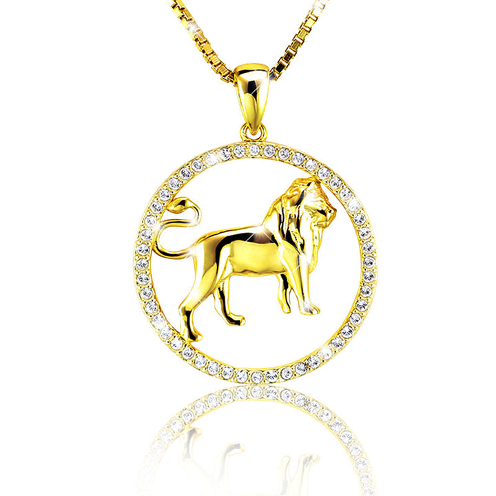 Halskette Löwe Gold Shine PAVELS