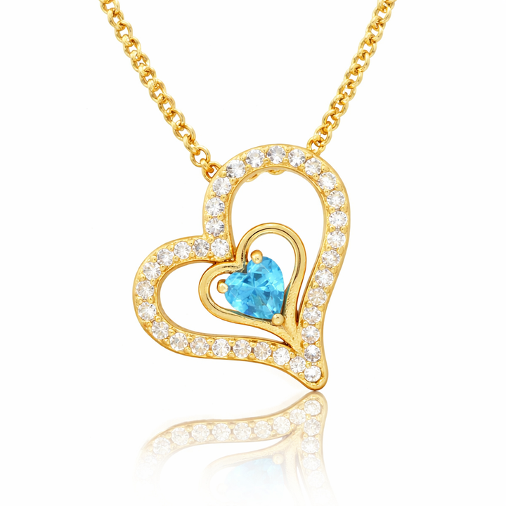 Halskette Lovely Blue Gold PAVELS