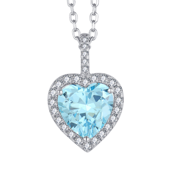 Schmuckset "Skyblue Heart"