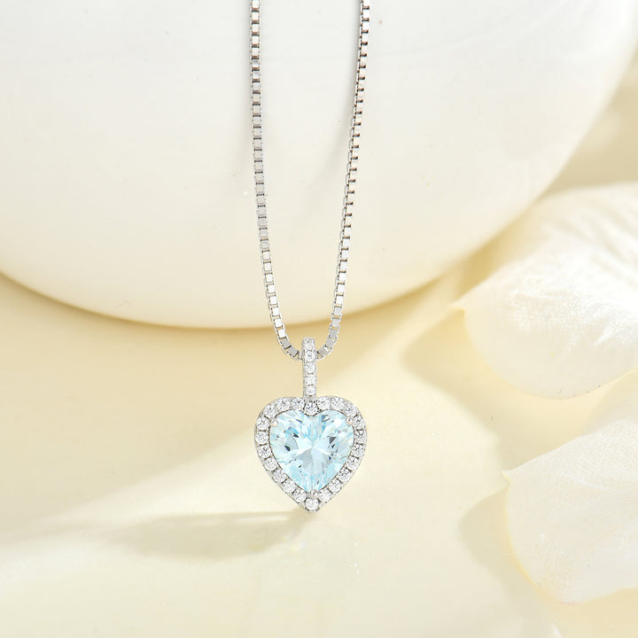 Schmuckset "Skyblue Heart"