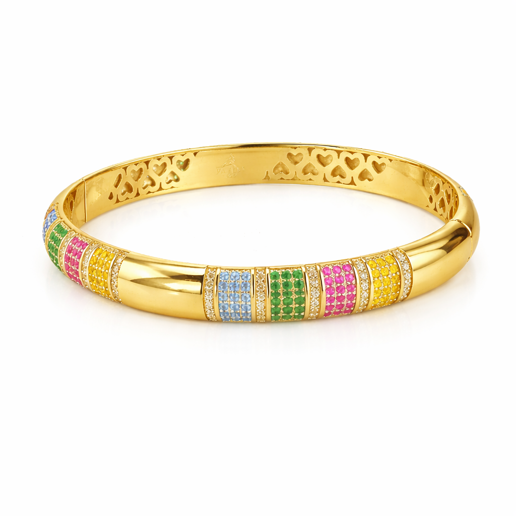 Armreifen Rainbow Gold PAVELS