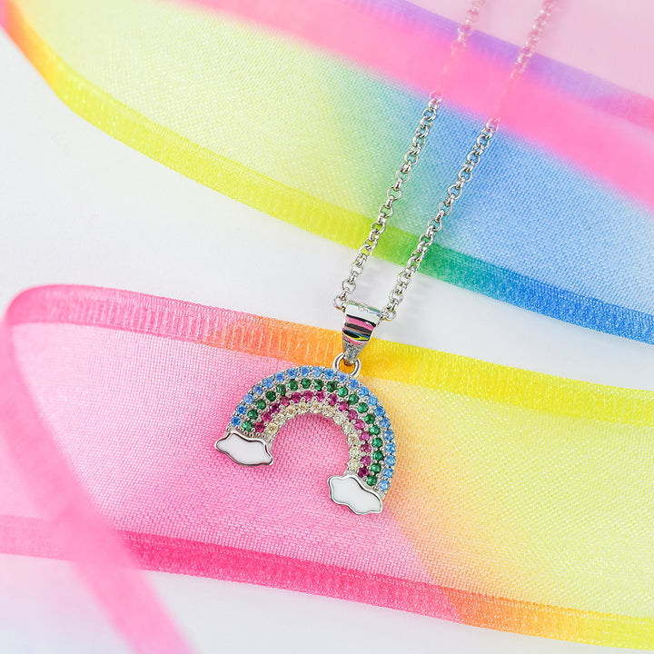 Kinder Halskette Rainbow PAVELS