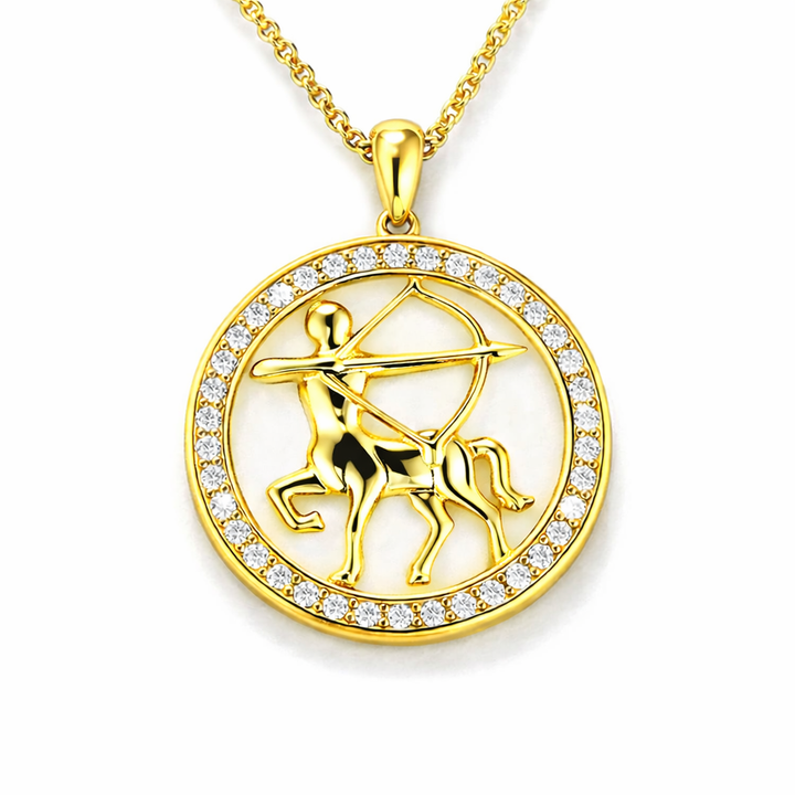 Halskette Sternzeichen Gold Eclipse PAVELS