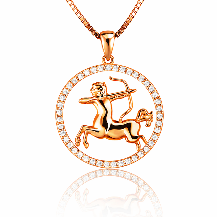 Halskette Sternzeichen Roségold Shine PAVELS