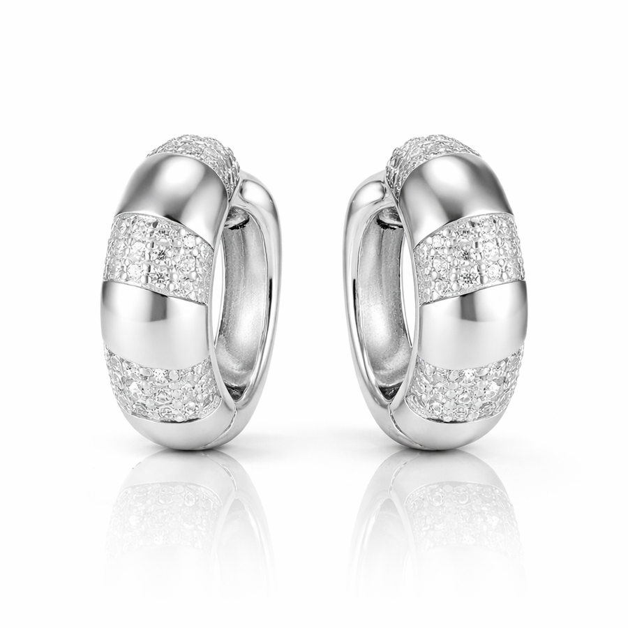 Creolen Silver Glam