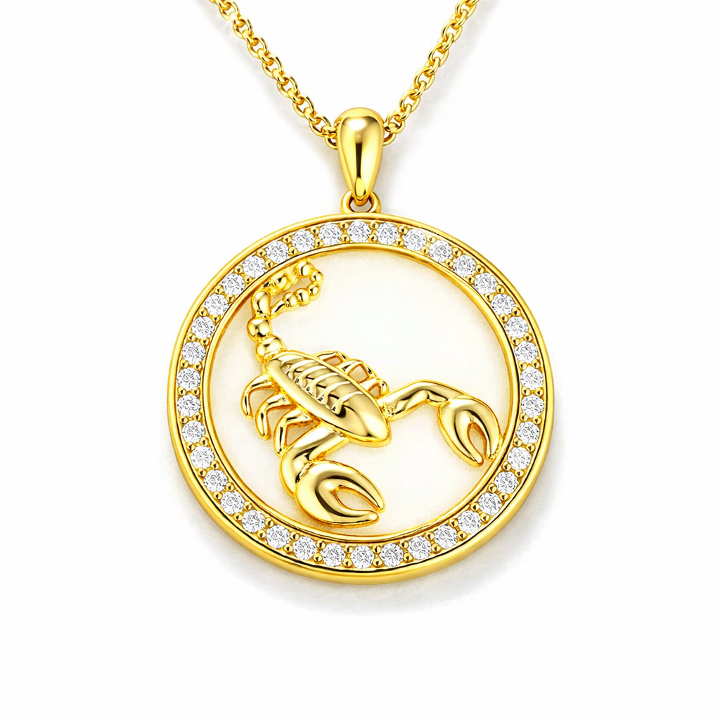 Halskette Sternzeichen Gold Eclipse PAVELS