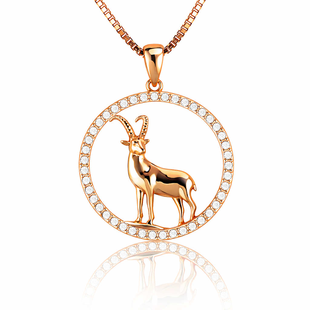 Halskette Sternzeichen Roségold Shine PAVELS