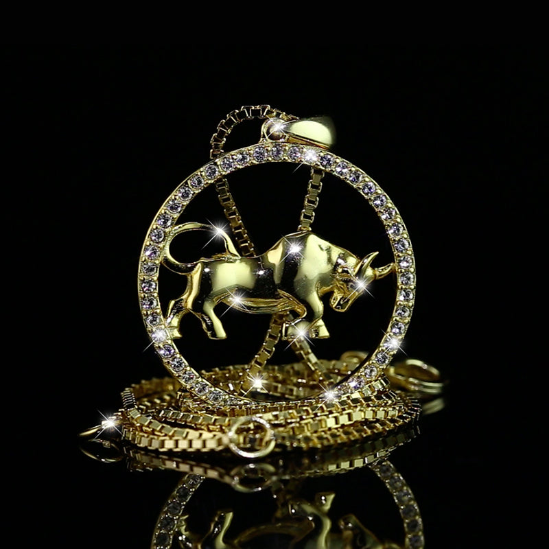 Halskette Stier Gold Shine PAVELS