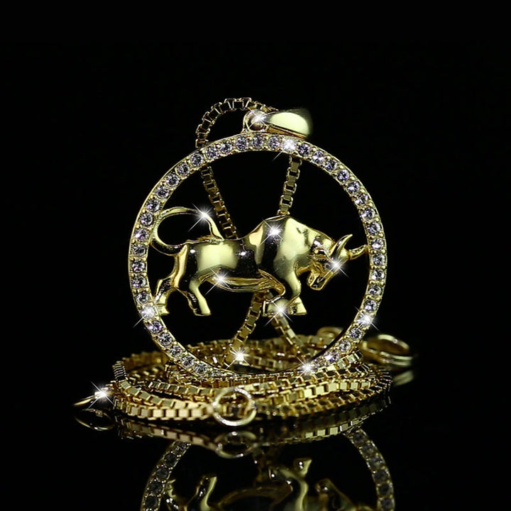 Halskette Stier Gold Shine PAVELS
