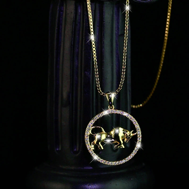 Halskette Stier Gold Shine PAVELS