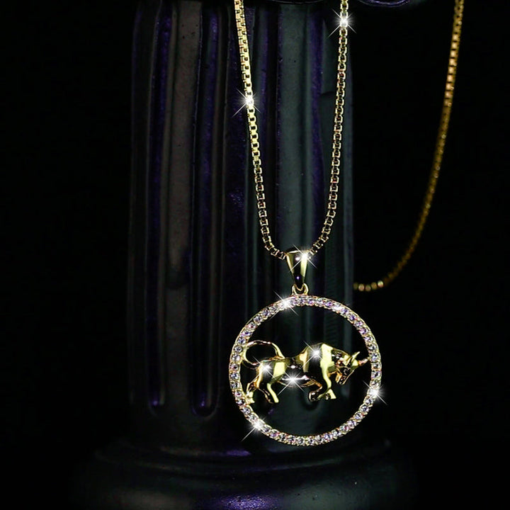 Halskette Stier Gold Shine PAVELS