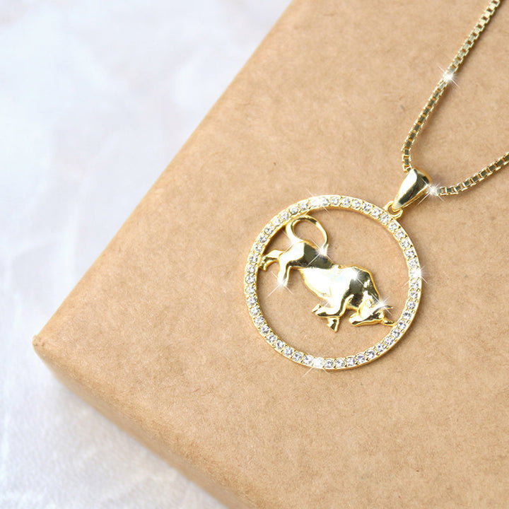 Halskette Stier Gold Shine PAVELS