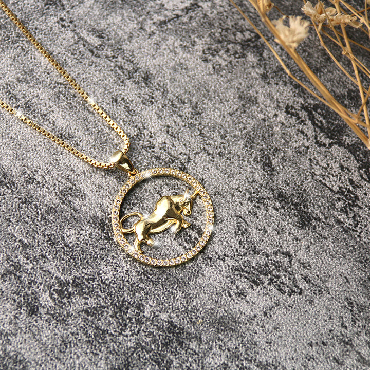 Halskette Stier Gold Shine PAVELS