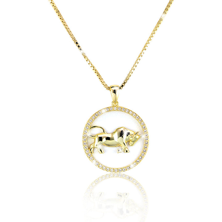 Halskette Stier Gold Shine PAVELS