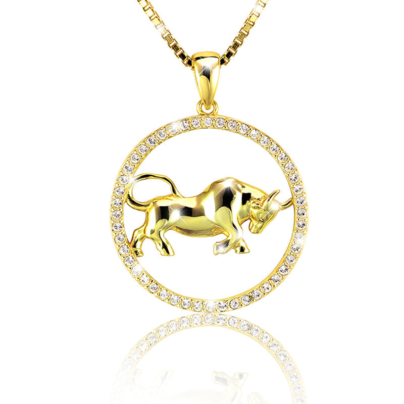 Halskette Stier Gold Shine PAVELS