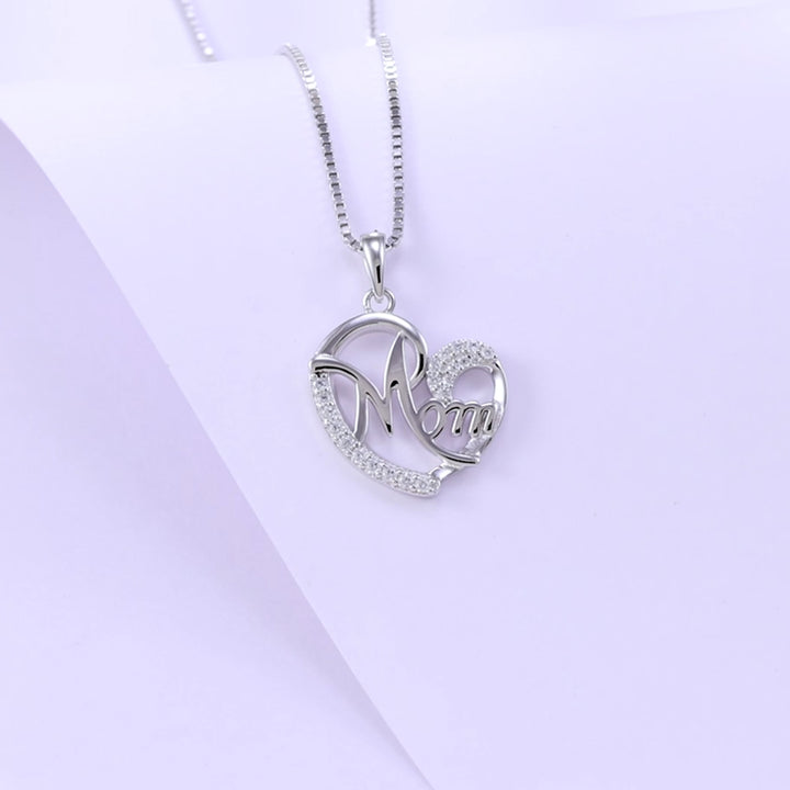 Halskette "Lovely Mom" Silber