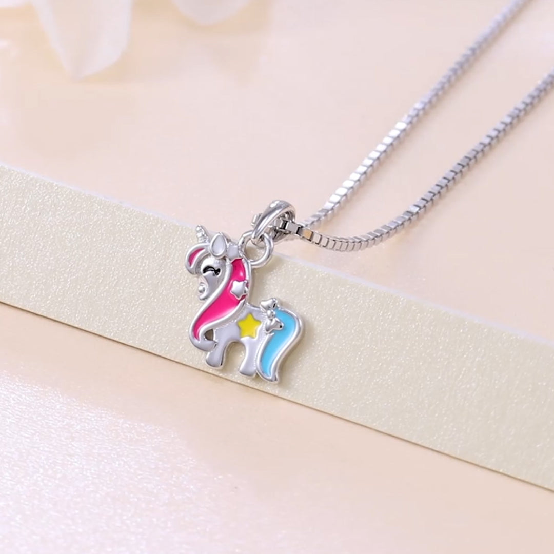 Kinder Schmuckset "Einhorn"