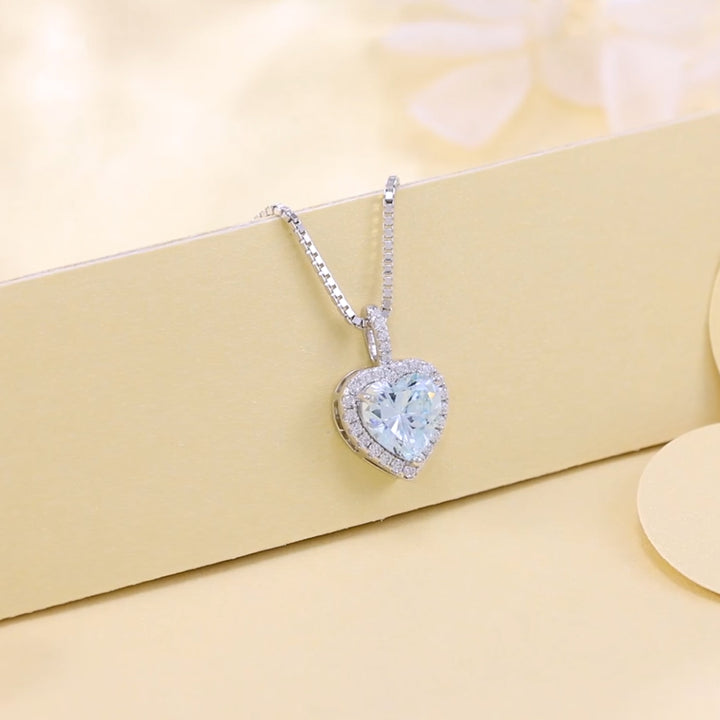 Schmuckset "Skyblue Heart"
