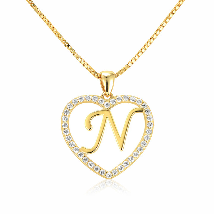 Halskette Buchstabe Gold PAVELS