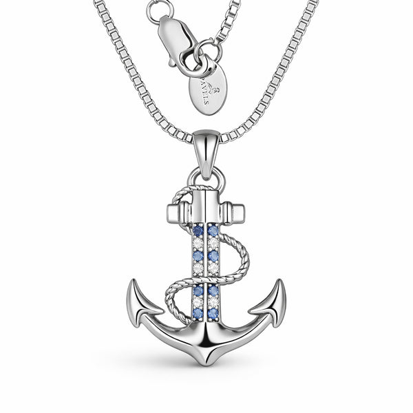 Halskette Anker Silber