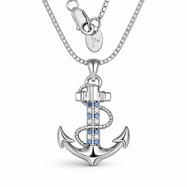 Halskette Anker Silber PAVELS