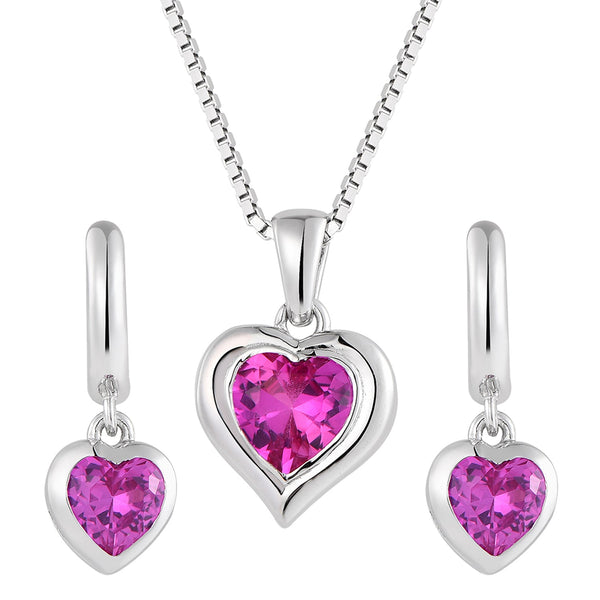 Inseparable jewelry set for women, 2 pieces