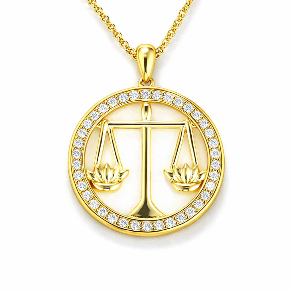 Halskette Sternzeichen Gold Eclipse PAVELS