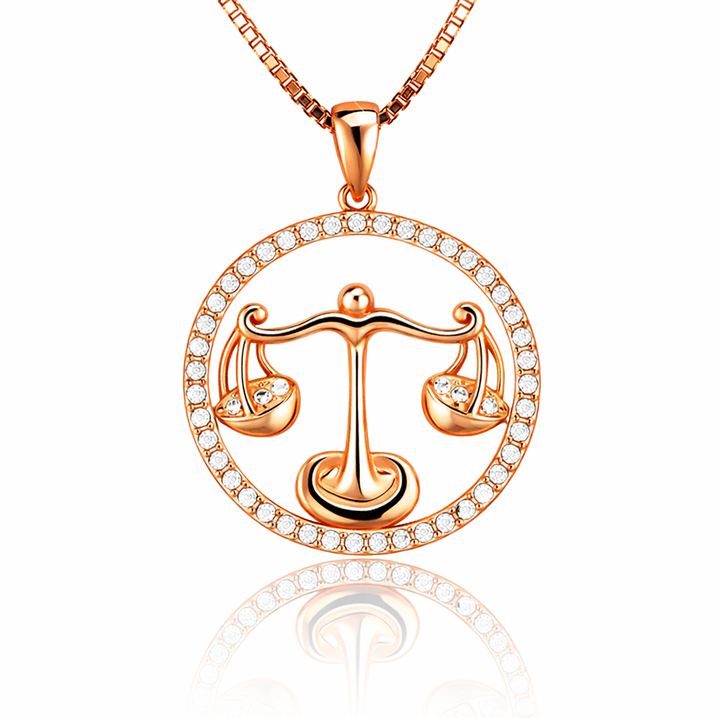 Halskette Sternzeichen Roségold Shine PAVELS