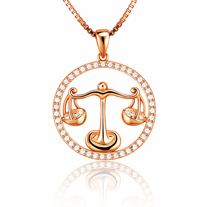 Halskette Sternzeichen Roségold Shine PAVELS