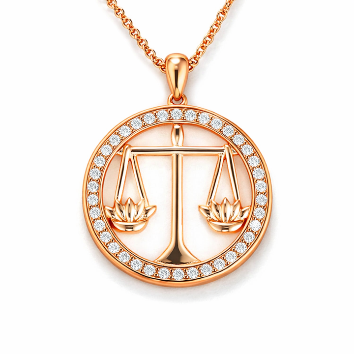 Halskette Sternzeichen Roségold Eclipse PAVELS