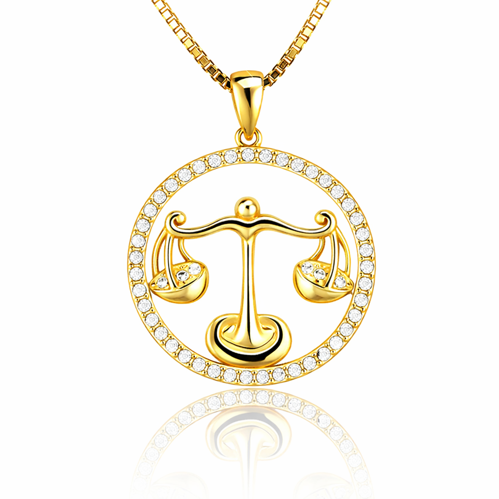 Halskette Sternzeichen Gold Shine PAVELS