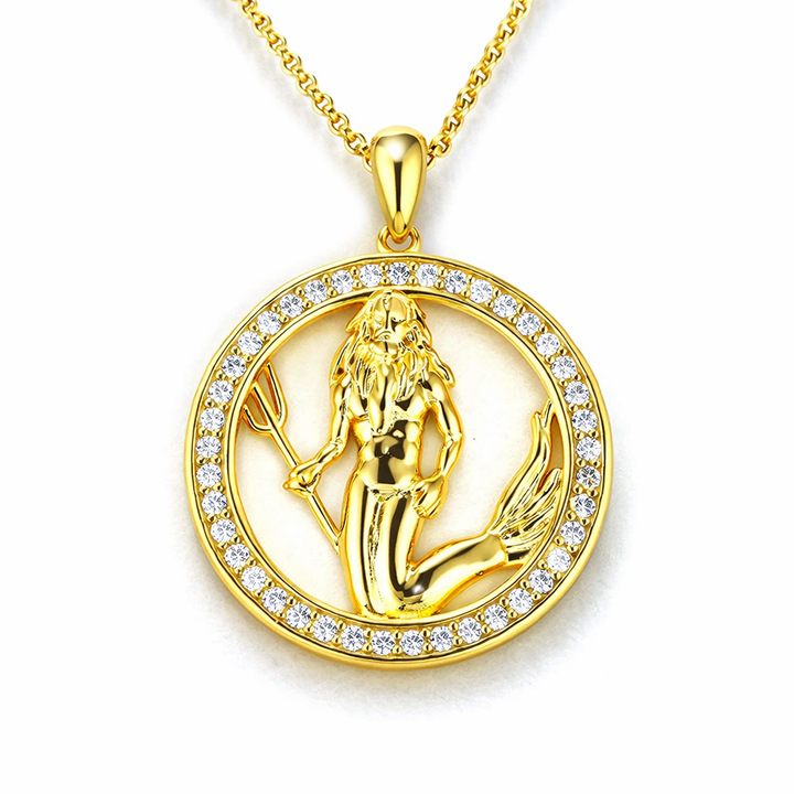 Halskette Sternzeichen Gold Eclipse PAVELS